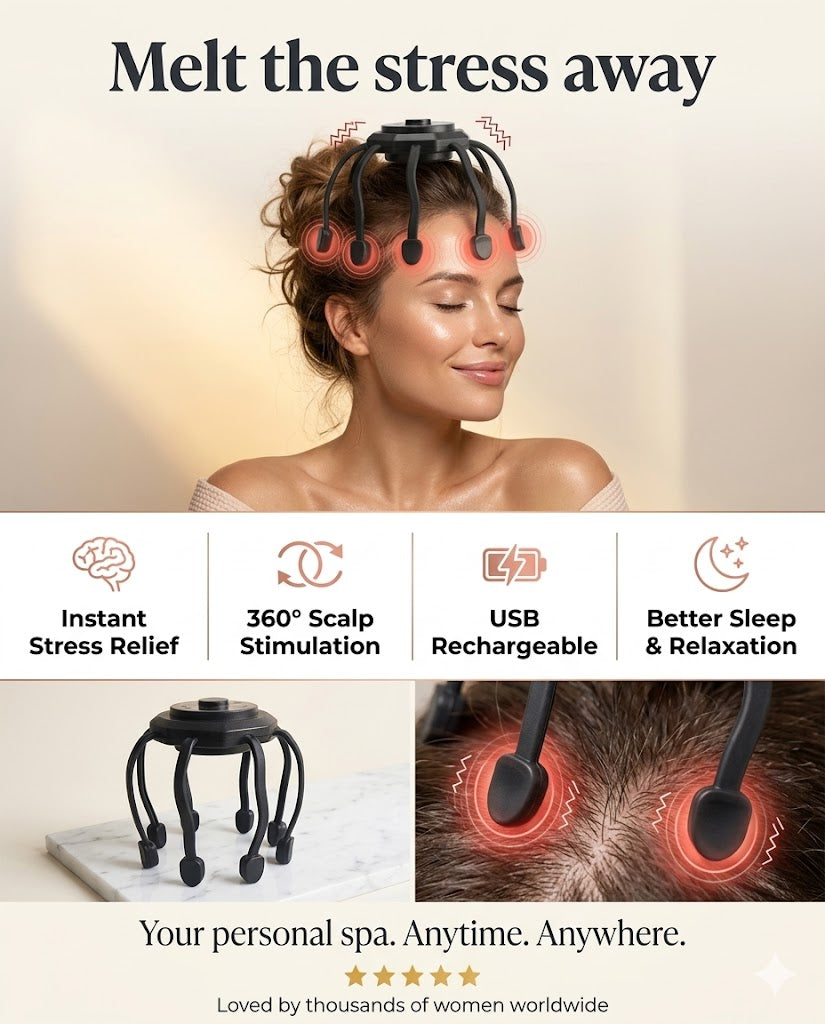 Vacuvia Electric Head Massager