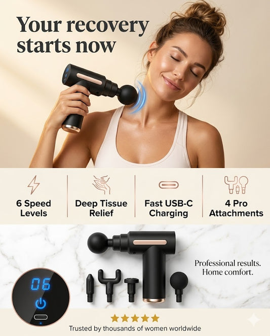Vacuvia Pro Relief Massage Gun