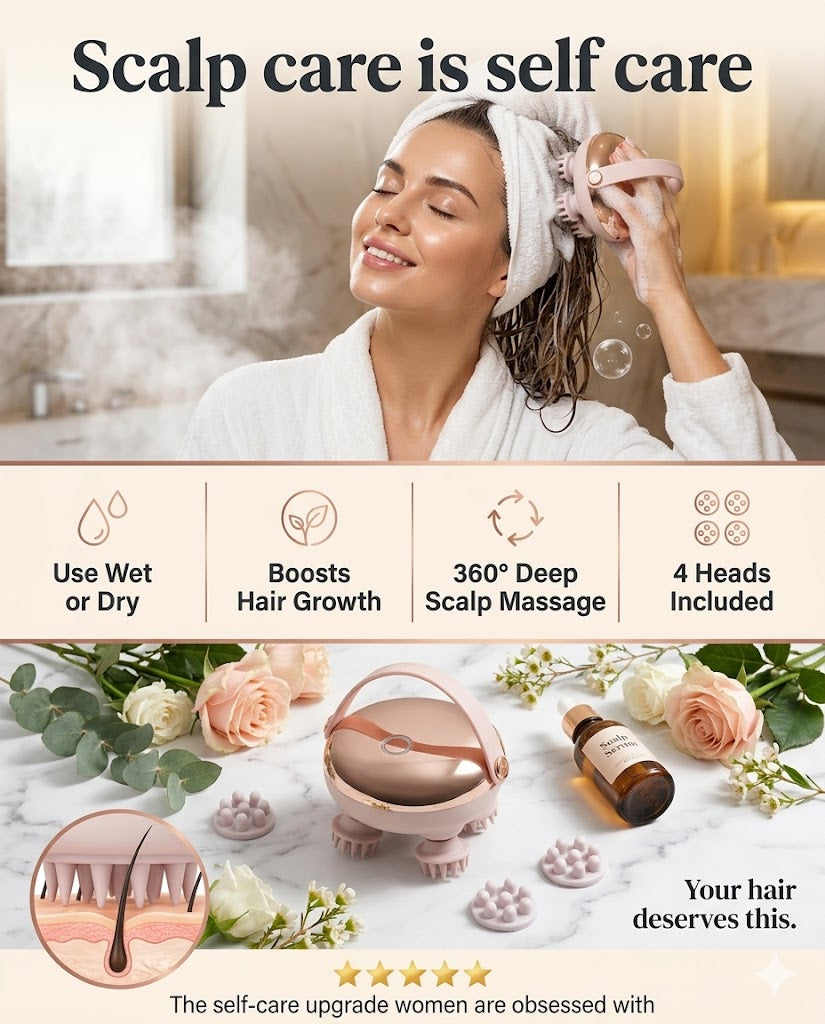 Vaсuvia Electric Scalp Massager